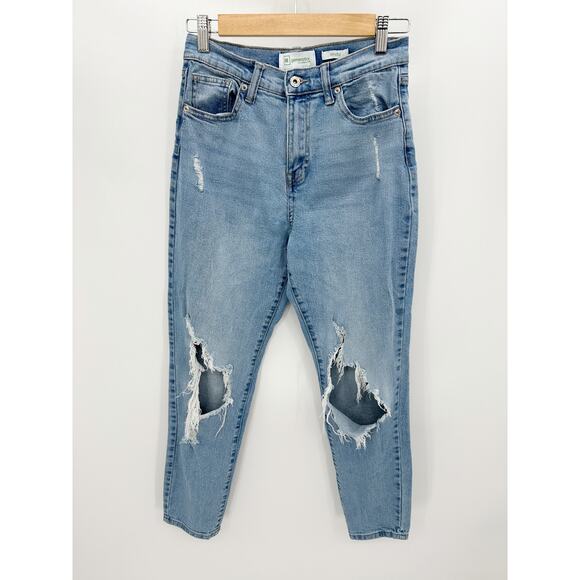 Regeneration by Celebrity Pink Mindful Mom Jeans Distressed Women 3/26 - Picture 1 of 7